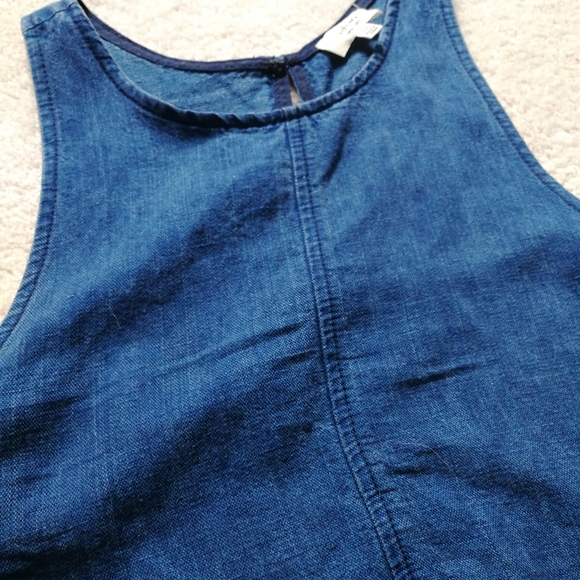 Wilfred Aritzia Indigo Linen Octave Sleeve… - Picture 5 of 6